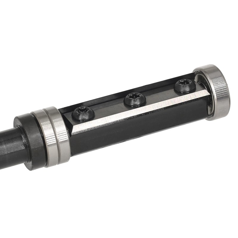 AKYLIN Reversible Plates Flush Cutter 12 mm Shank, 2-Sided Interchangeable