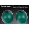 Meinl Percussion ES2-GREEN Set of Two Plastic Egg Shakers, Green