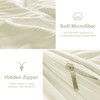 Seersucker Duvet Cover Set Double Size Beddding Set with Pillowcases