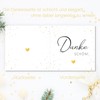 Vielucks 2 x Thank You Cards - Includes Envelope and