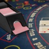 Laroal 4 Deck Blackjack Dealer Shoe Playing Card Dispenser Shuffler