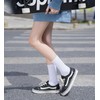 Irisbear White Crew Socks for Women 6-9 Athletic Running Hiking