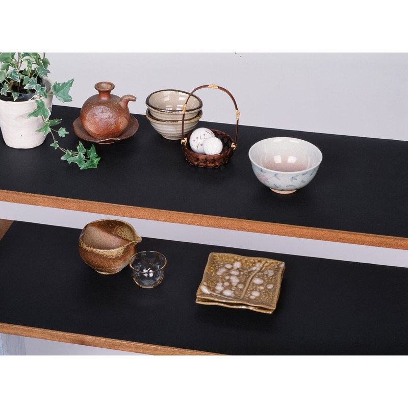 Towa Sangyo BCS Cupboard Sheet, Bamboo Charcoal, 11.8 x 198.7