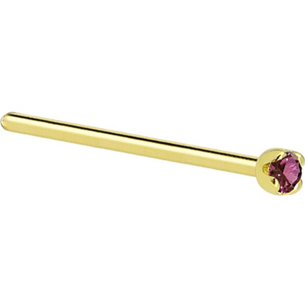 Body Candy Solid 18k Yellow Gold 1.5mm (0.015 cttw) Genuine