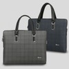 Office look office worker brief bag satchel bag luxury messenger bag Blue