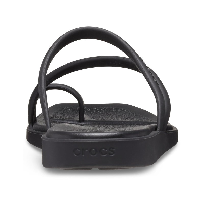 Crocs Women's Miami Toe Loop Sandal Black, 10