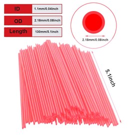 Spray Can Straws,Oil Cleaner Lubricant Tubes,Plastic Replacement Spray Can Extension Straw,200PCS