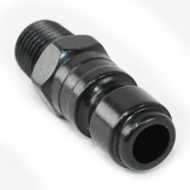 LEFITPA Replacement 2-Pack 3/8 Inch Automotive Steel Coupler Plug x 1/4 Inch Male NPT for Interstate Pneumatics CPA641