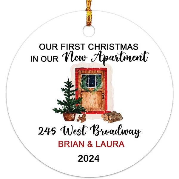 Our First Christmas in Our New Apartment Ornament, 2023 Our