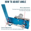 JQDML DIY Reciprocating Swing Motor,Swing Angle 20-120 Degrees Adjustable Speed