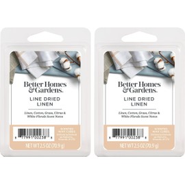 Better Homes and Gardens Scented Wax Cubes 2.5oz 2-Pack (Line Dried Linen)