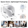 JIAAO Travel Pillow Memory Foam for Airplanes - Neck Pillow