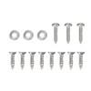 Cat Door for Interior Exterior Doors Transparent 4 Way Locks