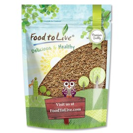 Food to Live Whole Cumin Seeds, 8 Ounces – Jeera Seeds, Vegan, Kosher, Bulk Fragrant Spice. High in Iron, Magnesium, Fiber. Pairs Well with Mexican, Middle Eastern, and Indian Dishes.