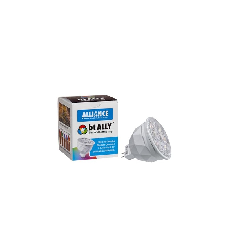 Alliance BT Ally App-Controlled RGBW 40 Degree Lamp BT-ALLY-MR16