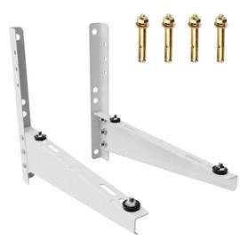 Duiliuu Mini Split Wall Mounting Bracket for 9,000-18,000 BTU Air Conditioner, Heavy Duty AC Support Bracket for Outside, Holds Up to 330lbs