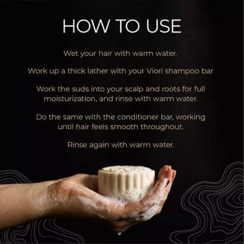 Unbranded Hidden Waterfall barra champú hecha a mano, agua de