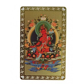Feng Shui Import Red Tara Talisman Card