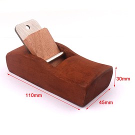 Atoplee Wood Hand Planes, Mini and Portable Woodworking Edge Trimming Plane for Edge Rounding Corner Rounding, with 1 Planer Blade and 1 Wood Fixer