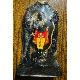 Ram Ji Murti Ayodhya Model Mandir ,Ram Lala Black Stone Idol,(7 Inch)