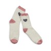 Karen Neuburger Women's Fuzzy Glitter Socks, Crblsh/Qkslvhrt, One Size