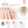 Saviland Kit Uñas Polvo Inmersión Transparente Starter 60g 1oz Dip