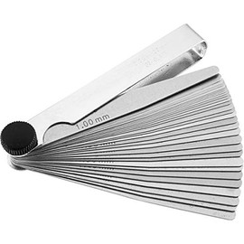 BikeMaster 32-Blade Dual Reading Combination Feeler Gauge Set