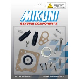 Mikuni Carburetor Rebuild Kit for Yamaha PW50, Scooters, & 3-Wheelers