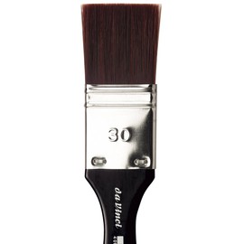Da Vinci 5040 Series Top-Acryl Brush, Fiber, Black/Red, 17 x 3 x 30 cm