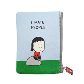 Angry Little Girls "I Hate People" Coin Purse