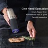 Gravity Electric Pepper and Salt Grinder Set, Battery Operated Pepper