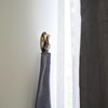 VORCOOL Pair of Swan Style Drapery Curtain Holdbacks Tieback Hooks