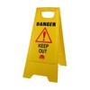 TIMCO Danger Keep Out A-Frame Safety Sign - 610 X