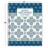 Fresh Patterns Greeting Card Organizer Book - Monthly Pocket Pages