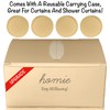 Magnetic Curtain Weights 8 Pack of Waterproof Magnets + Carrying