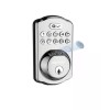 DEFIANT Electronic Deadbolt, Keyless Door Entry Biometric Fingerprint Keypad