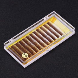 Ceja Postiza de Color Marrón Oscuro de Alta Calidad, Potenciador de Cejas Reutilizable para Resultados Precisos de Extensión de Cejas