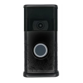 Garden Video Doorbell Cover (Ring 2nd Generation Compatible) (Matte Black)