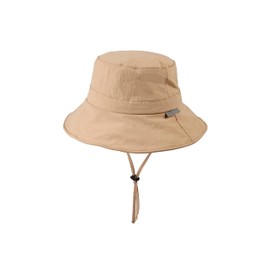 CVAMKOYT Waterproof Bucket Hat, Wide Brim, UV Protection, Quick-Drying, for Fishing, Hiking, Safari, Outdoor, Men & Women Khaki
