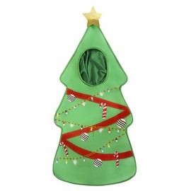 AGCOAH Kid’s Christmas Tree Costume,Lil Xmas Tree Outfit,Stage Performance Accessory(11-14Y)
