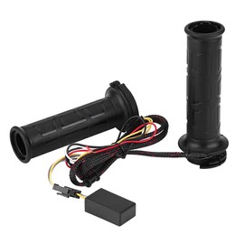 Electric Hot Hand Grips, 1 Pair 22 mm (7/8 Inch) Motorra Electric Hot Heated Warm Hand Grips Handlebar and