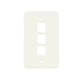 ATP Versatap Faceplate, 3-Port, White MFR #: AT30-3-15