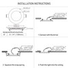 TORCHSTAR 12-Pack 6 Inch Ultra-Thin LED Recessed Lighting with J-Box,