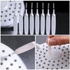 FOMIYES 20pcs Environmental Friendly Cleaning Brushes Drain Sprayer for Kitchen