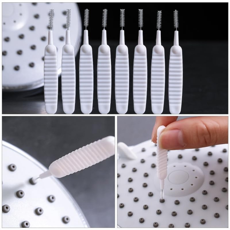 FOMIYES 20pcs Environmental Friendly Cleaning Brushes Drain Sprayer for Kitchen