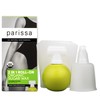 Parissa Organic Roll-On Sugar Wax Kit for At-Home Waxing, 100%