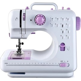 Portable Electric Sewing Machine Crafting Mending Machine 12 Built-In Stitches
