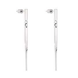 Stainless Steel Drop Earrings, Stainless Steel