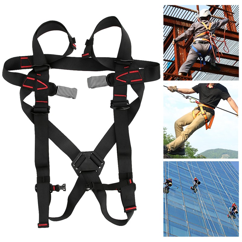 Climbing Harness Safety Belt Anti Fall Full Protection for Outdoor