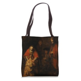 The Return of the Prodigal Son by Rembrandt (1669) Tote Bag